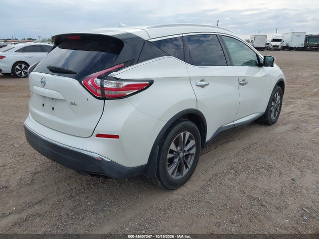 Продаж на аукціоні авто 2015 Nissan Murano Sl, vin: 5N1AZ2MG5FN204278, номер лоту: 46407247