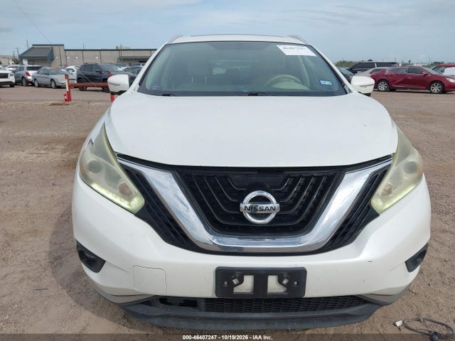 Продаж на аукціоні авто 2015 Nissan Murano Sl, vin: 5N1AZ2MG5FN204278, номер лоту: 46407247