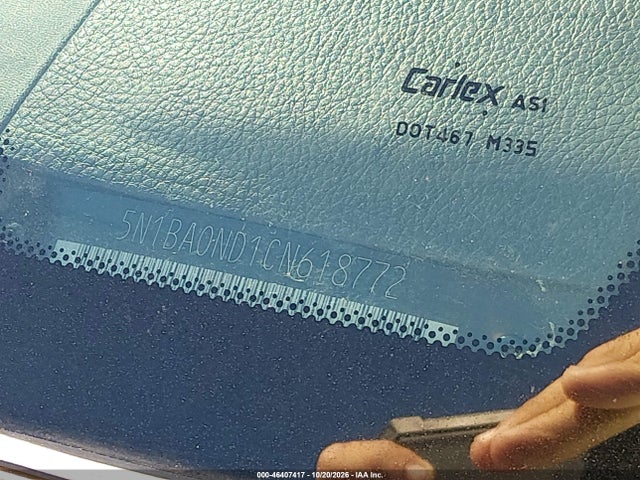 Aukcja sprzedaży 2012 Nissan Armada Sl, vin: 5N1BA0ND1CN618772, numer aukcji: 46407417