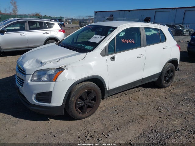 Aukcja sprzedaży 2015 Chevrolet Trax 1ls, vin: KL7CJPSB1FB103827, numer aukcji: 46407602