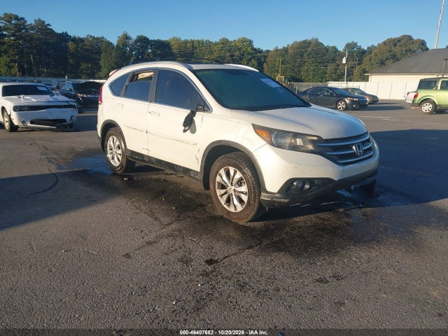 2012 Honda Cr-v Ex-l მანქანა იყიდება აუქციონზე, vin: 5J6RM3H73CL027687, აუქციონის ნომერი: 46407682