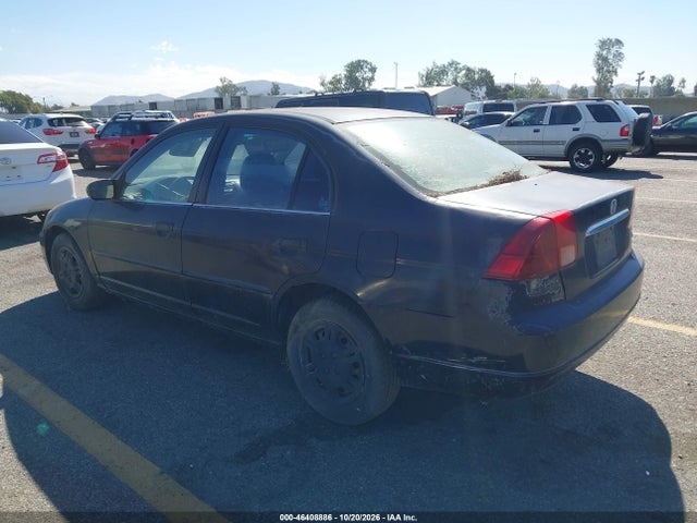 46408886 :رقم المزاد ، 2HGES16201H615502 vin ، 2001 Honda Civic Dx مزاد بيع