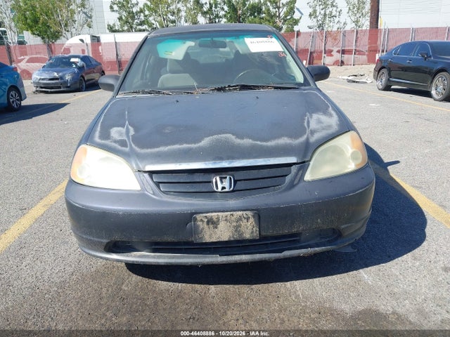 46408886 :رقم المزاد ، 2HGES16201H615502 vin ، 2001 Honda Civic Dx مزاد بيع