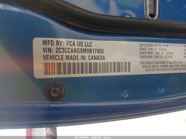 Chrysler 300 Touring 2021 2C3CCAAG8MH617450 Image 9