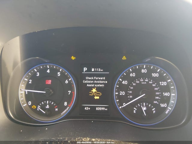 46409068 :رقم المزاد ، KM8K5CA55KU249682 vin ، 2019 Hyundai Kona Ultimate مزاد بيع