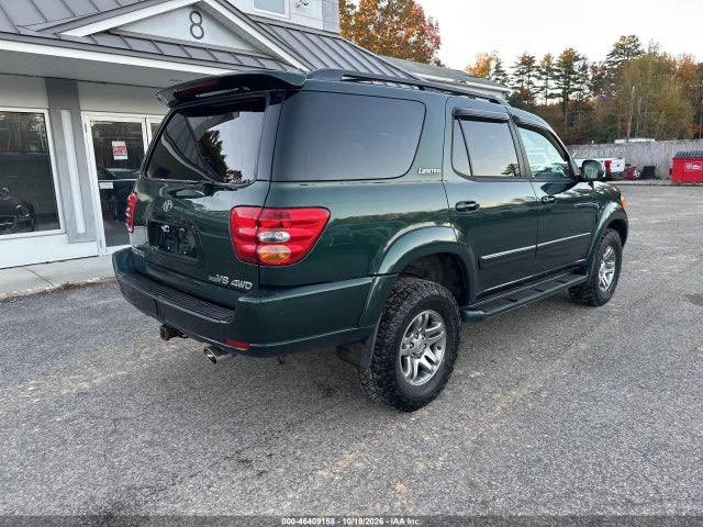 46409158 :رقم المزاد ، 5TDBT48A34S214486 vin ، 2004 Toyota Sequoia Limited V8 مزاد بيع