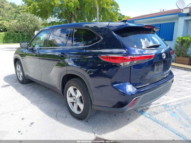 Aukcja sprzedaży 2021 Toyota Highlander L, vin: 5TDCZRAH5MS519978, numer aukcji: 46409198