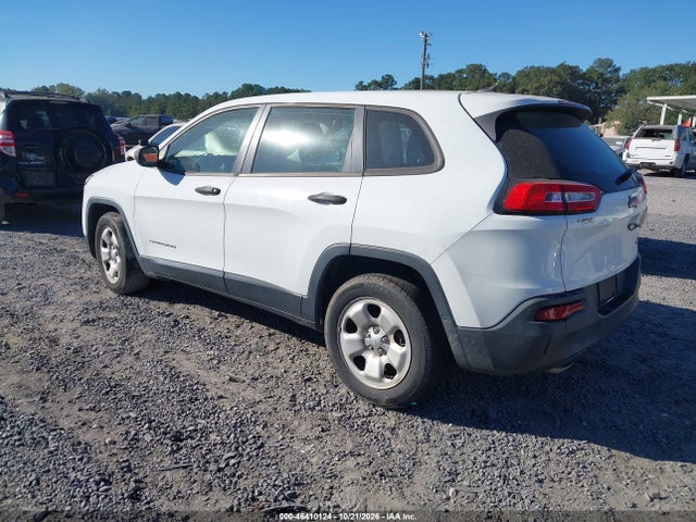 2014 Jeep Cherokee Sport მანქანა იყიდება აუქციონზე, vin: 1C4PJLAB4EW155264, აუქციონის ნომერი: 46410124
