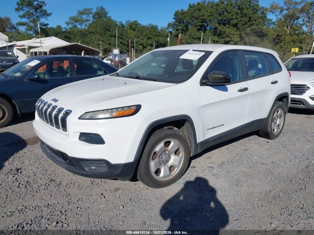 2014 Jeep Cherokee Sport მანქანა იყიდება აუქციონზე, vin: 1C4PJLAB4EW155264, აუქციონის ნომერი: 46410124