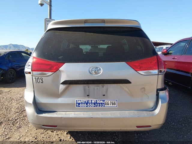 Aukcja sprzedaży 2012 Toyota Sienna Base V6 7 Passenger, vin: 5TDZK3DC1CS231644, numer aukcji: 46410240