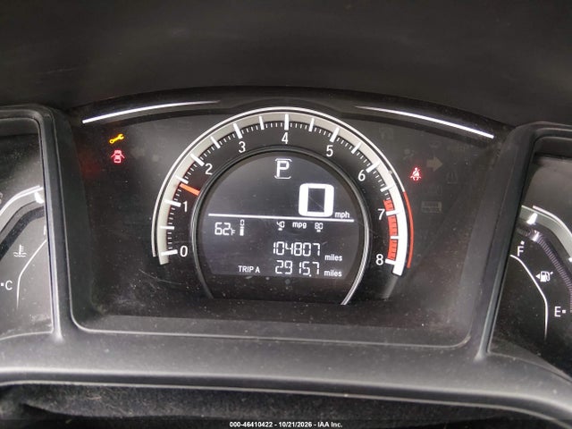 Honda Civic Lx 2016 2HGFC2F52GH501995 Image 7
