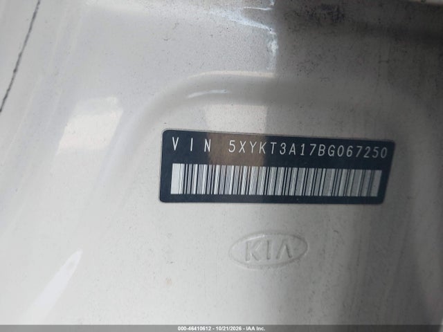 Aukcja sprzedaży 2011 Kia Sorento Lx, vin: 5XYKT3A17BG067250, numer aukcji: 46410612