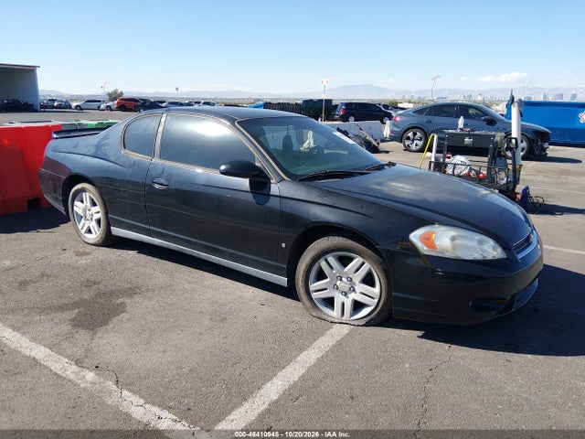 46410945 :رقم المزاد ، 2G1WK161869267243 vin ، 2006 Chevrolet Monte Carlo Lt مزاد بيع