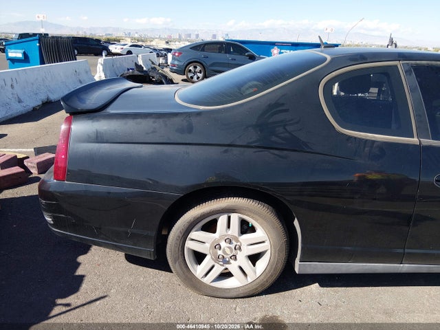 46410945 :رقم المزاد ، 2G1WK161869267243 vin ، 2006 Chevrolet Monte Carlo Lt مزاد بيع