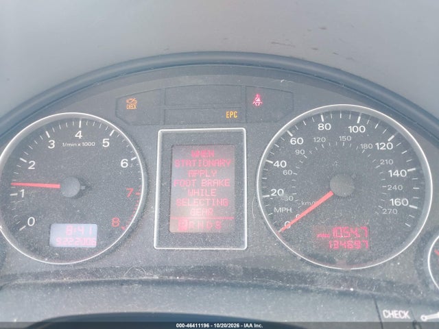 Продажа на аукционе авто 2006 Audi A4 2.0t, vin: WAUAF78E86A247102, номер лота: 46411196