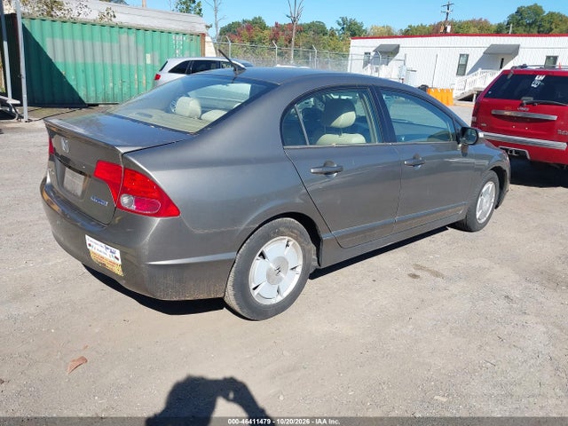 Aukcja sprzedaży 2007 Honda Civic Hybrid, vin: JHMFA36227S006218, numer aukcji: 46411479