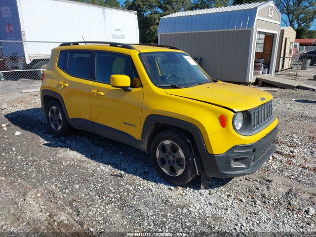 2015 Jeep Renegade Latitude მანქანა იყიდება აუქციონზე, vin: ZACCJABH7FPC06440, აუქციონის ნომერი: 46412173