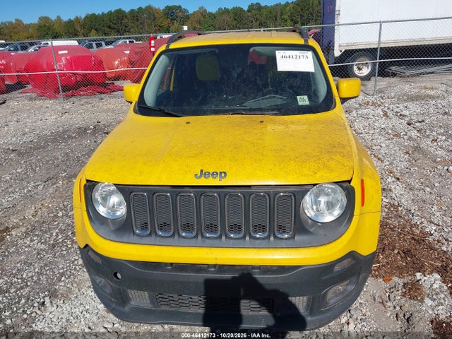 2015 Jeep Renegade Latitude მანქანა იყიდება აუქციონზე, vin: ZACCJABH7FPC06440, აუქციონის ნომერი: 46412173