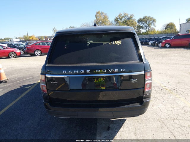 2020 Land Rover Range Rover Hse მანქანა იყიდება აუქციონზე, vin: SALGS2RU9LA402875, აუქციონის ნომერი: 46412188