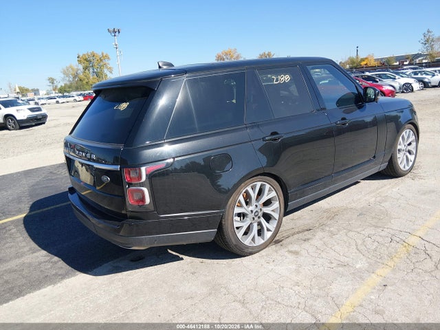 2020 Land Rover Range Rover Hse მანქანა იყიდება აუქციონზე, vin: SALGS2RU9LA402875, აუქციონის ნომერი: 46412188