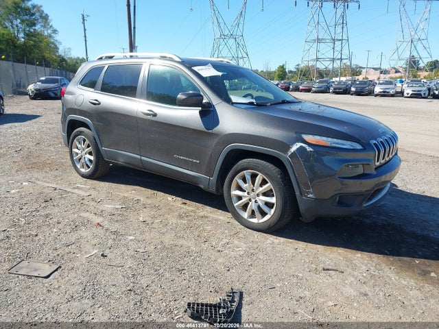 2014 Jeep Cherokee Limited მანქანა იყიდება აუქციონზე, vin: 1C4PJMDS4EW207655, აუქციონის ნომერი: 46413781
