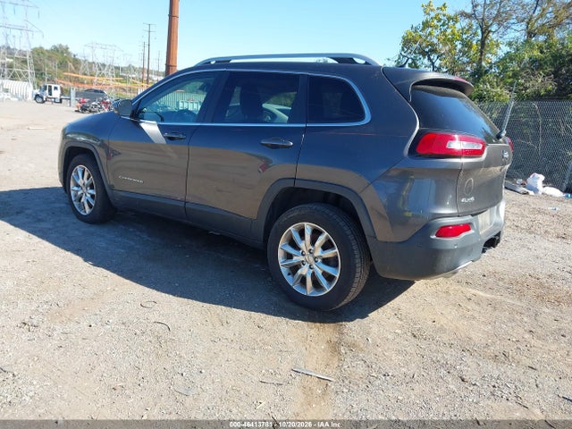 2014 Jeep Cherokee Limited მანქანა იყიდება აუქციონზე, vin: 1C4PJMDS4EW207655, აუქციონის ნომერი: 46413781