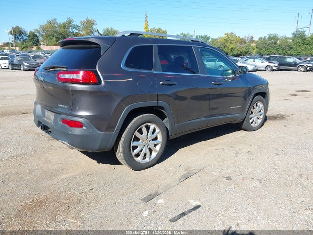 2014 Jeep Cherokee Limited მანქანა იყიდება აუქციონზე, vin: 1C4PJMDS4EW207655, აუქციონის ნომერი: 46413781