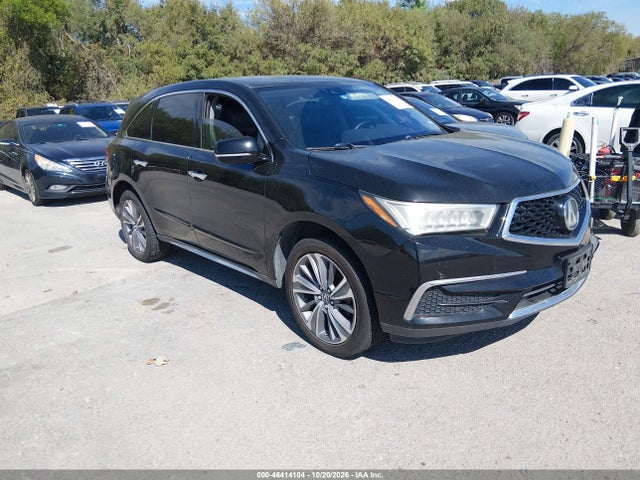 2017 Acura Mdx Technology მანქანა იყიდება აუქციონზე, vin: 5J8YD4H58HL007837, აუქციონის ნომერი: 46414104