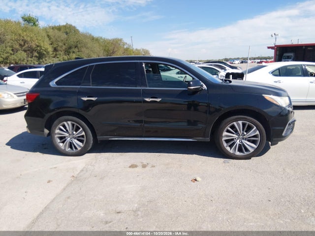 2017 Acura Mdx Technology მანქანა იყიდება აუქციონზე, vin: 5J8YD4H58HL007837, აუქციონის ნომერი: 46414104