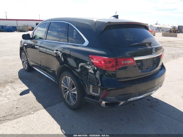 2017 Acura Mdx Technology მანქანა იყიდება აუქციონზე, vin: 5J8YD4H58HL007837, აუქციონის ნომერი: 46414104