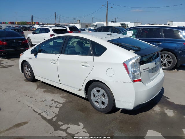 2011 Toyota Prius Three მანქანა იყიდება აუქციონზე, vin: JTDKN3DU2B0248522, აუქციონის ნომერი: 46414201