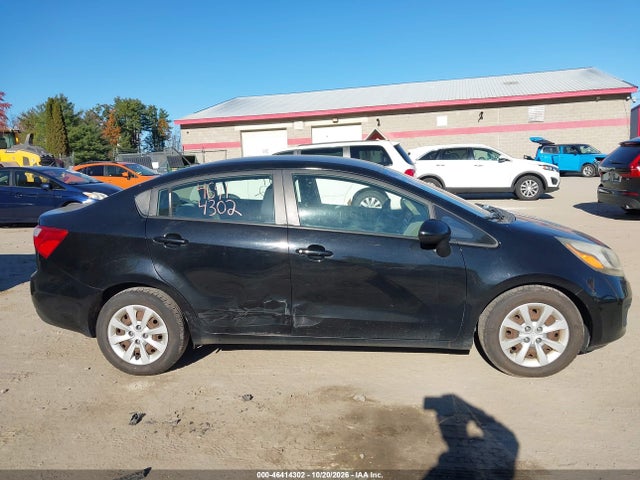 2013 Kia Rio Lx მანქანა იყიდება აუქციონზე, vin: KNADM4A38D6224994, აუქციონის ნომერი: 46414302