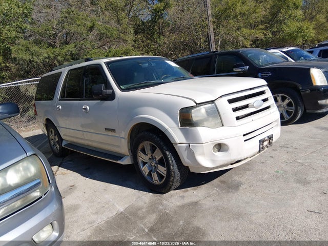 2007 Ford Expedition El Limited მანქანა იყიდება აუქციონზე, vin: 1FMFK195X7LA25730, აუქციონის ნომერი: 46414648
