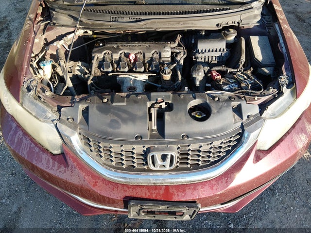 Продажа на аукционе авто 2013 Honda Civic Lx, vin: 2HGFB2F55DH595790, номер лота: 46415094