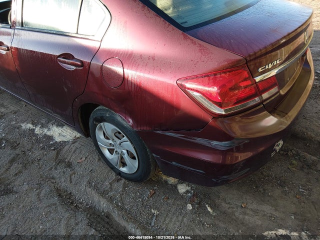 Продажа на аукционе авто 2013 Honda Civic Lx, vin: 2HGFB2F55DH595790, номер лота: 46415094