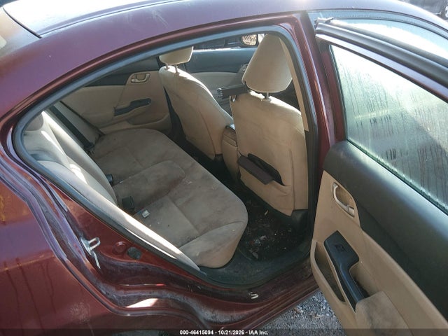 Продажа на аукционе авто 2013 Honda Civic Lx, vin: 2HGFB2F55DH595790, номер лота: 46415094