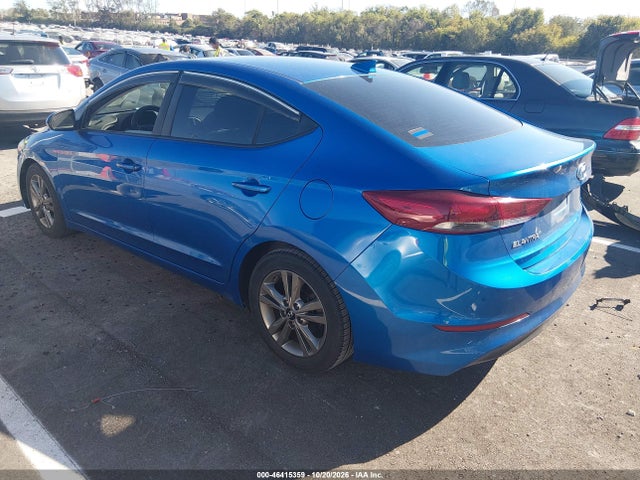 Aukcja sprzedaży 2018 Hyundai Elantra Sel, vin: 5NPD84LF9JH214376, numer aukcji: 46415359