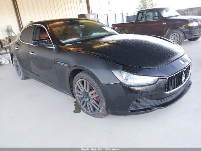 Продажа на аукционе авто 2015 Maserati Ghibli, vin: ZAM57XSA2F1148519, номер лота: 46415444