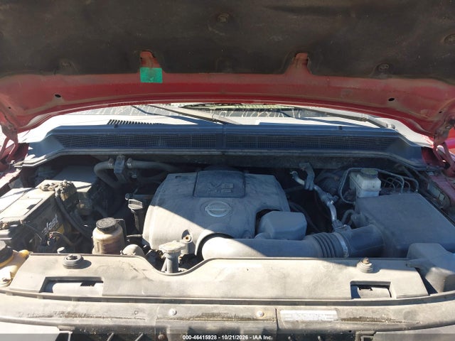 46415928 :رقم المزاد ، 1N6AA0EC2BN323859 vin ، 2011 Nissan Titan Sv مزاد بيع