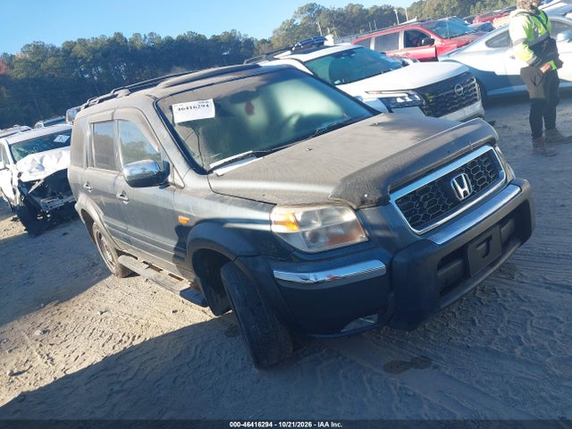 2006 Honda Pilot Ex-l მანქანა იყიდება აუქციონზე, vin: 5FNYF28516B005473, აუქციონის ნომერი: 46416294