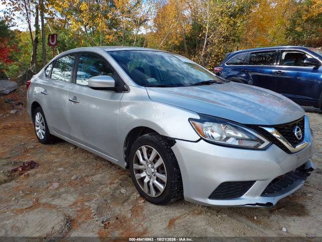 2017 Nissan Sentra Sv მანქანა იყიდება აუქციონზე, vin: 3N1AB7AP6HY323959, აუქციონის ნომერი: 46416963