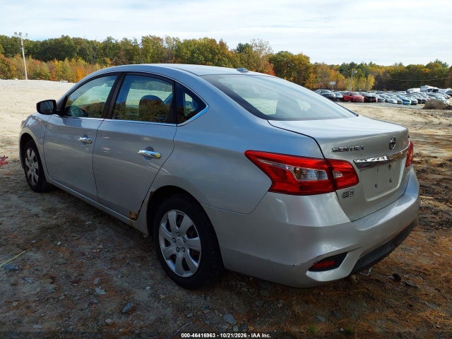 2017 Nissan Sentra Sv მანქანა იყიდება აუქციონზე, vin: 3N1AB7AP6HY323959, აუქციონის ნომერი: 46416963
