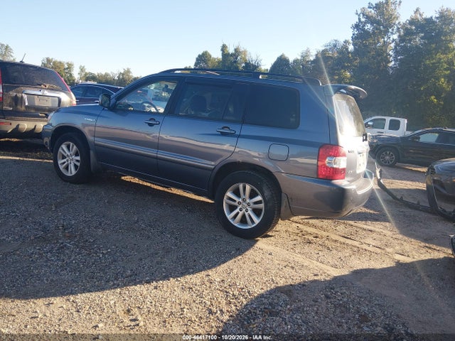 2006 Toyota Highlander Hybrid V6 მანქანა იყიდება აუქციონზე, vin: JTEEW21A260028636, აუქციონის ნომერი: 46417100