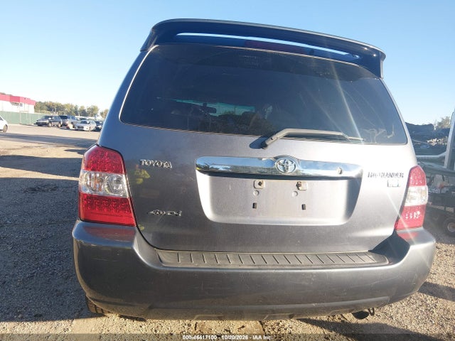 2006 Toyota Highlander Hybrid V6 მანქანა იყიდება აუქციონზე, vin: JTEEW21A260028636, აუქციონის ნომერი: 46417100