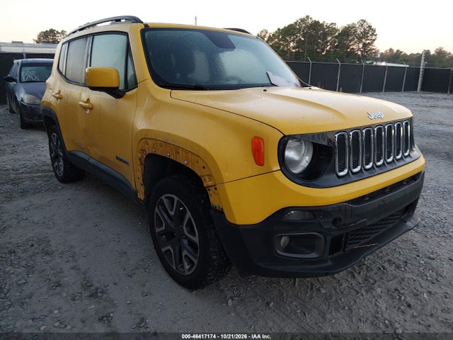 2016 Jeep Renegade Latitude მანქანა იყიდება აუქციონზე, vin: ZACCJBBT9GPD78545, აუქციონის ნომერი: 46417174