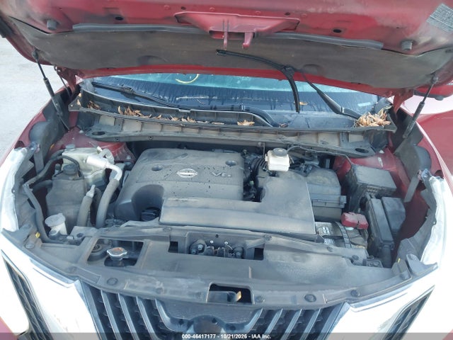 46417177 :رقم المزاد ، 5N1AZ2MH9HN192339 vin ، 2017 Nissan Murano Sv مزاد بيع