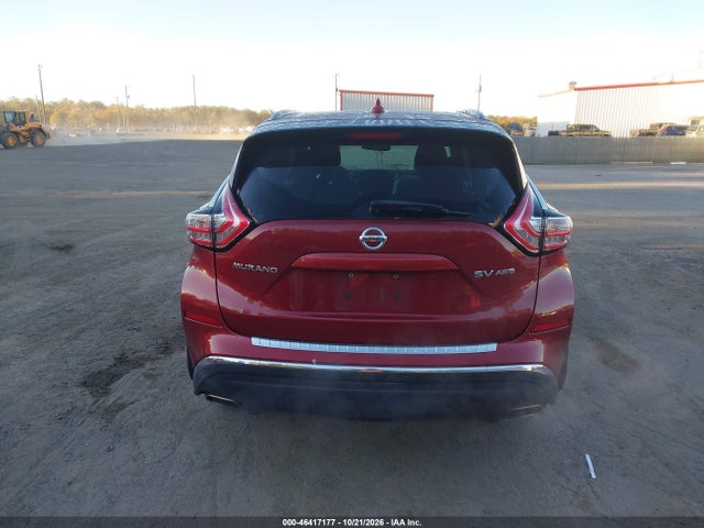 46417177 :رقم المزاد ، 5N1AZ2MH9HN192339 vin ، 2017 Nissan Murano Sv مزاد بيع