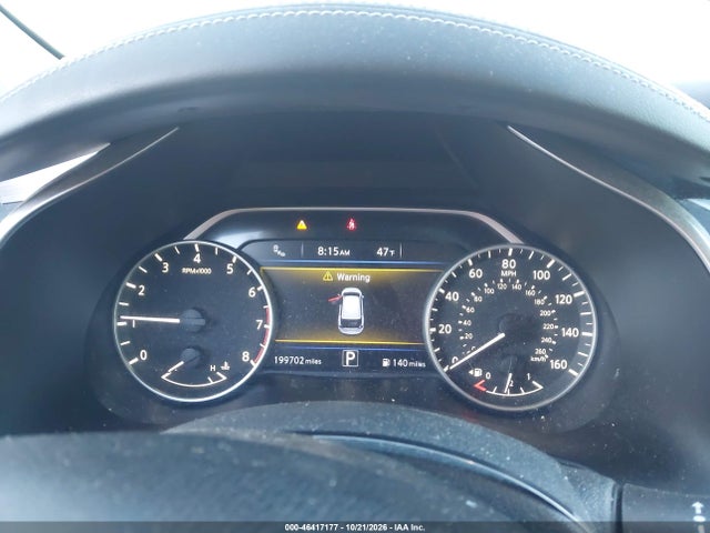 46417177 :رقم المزاد ، 5N1AZ2MH9HN192339 vin ، 2017 Nissan Murano Sv مزاد بيع