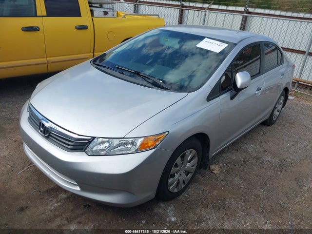 46417345 :رقم المزاد ، 19XFB2F53CE045285 vin ، 2012 Honda Civic Lx مزاد بيع