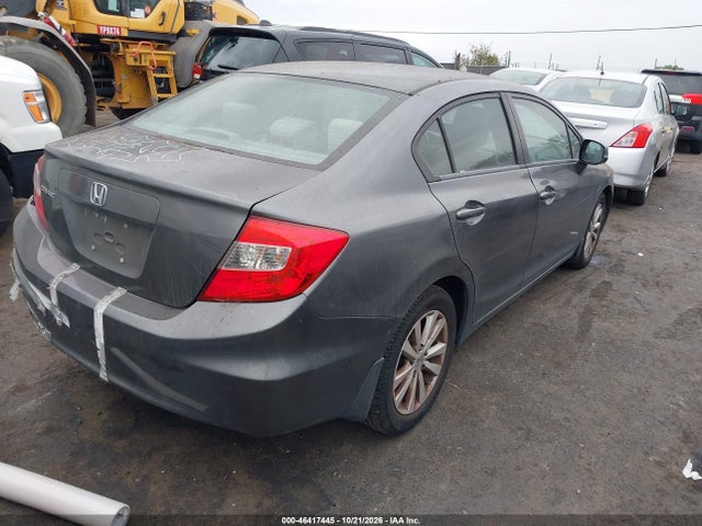 46417445 :رقم المزاد ، 2HGFB2F8XCH573275 vin ، 2012 Honda Civic Ex مزاد بيع